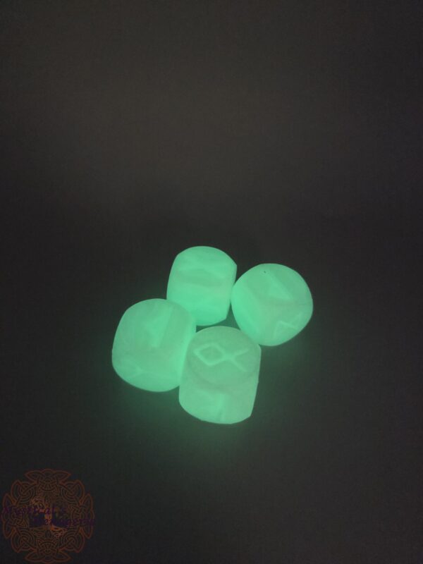 1/2" Rune Dice - Glow - Image 3